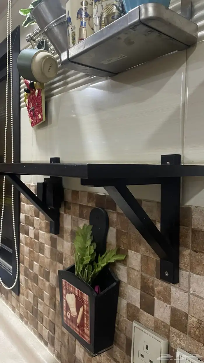 رف اسود من ايكيا 3