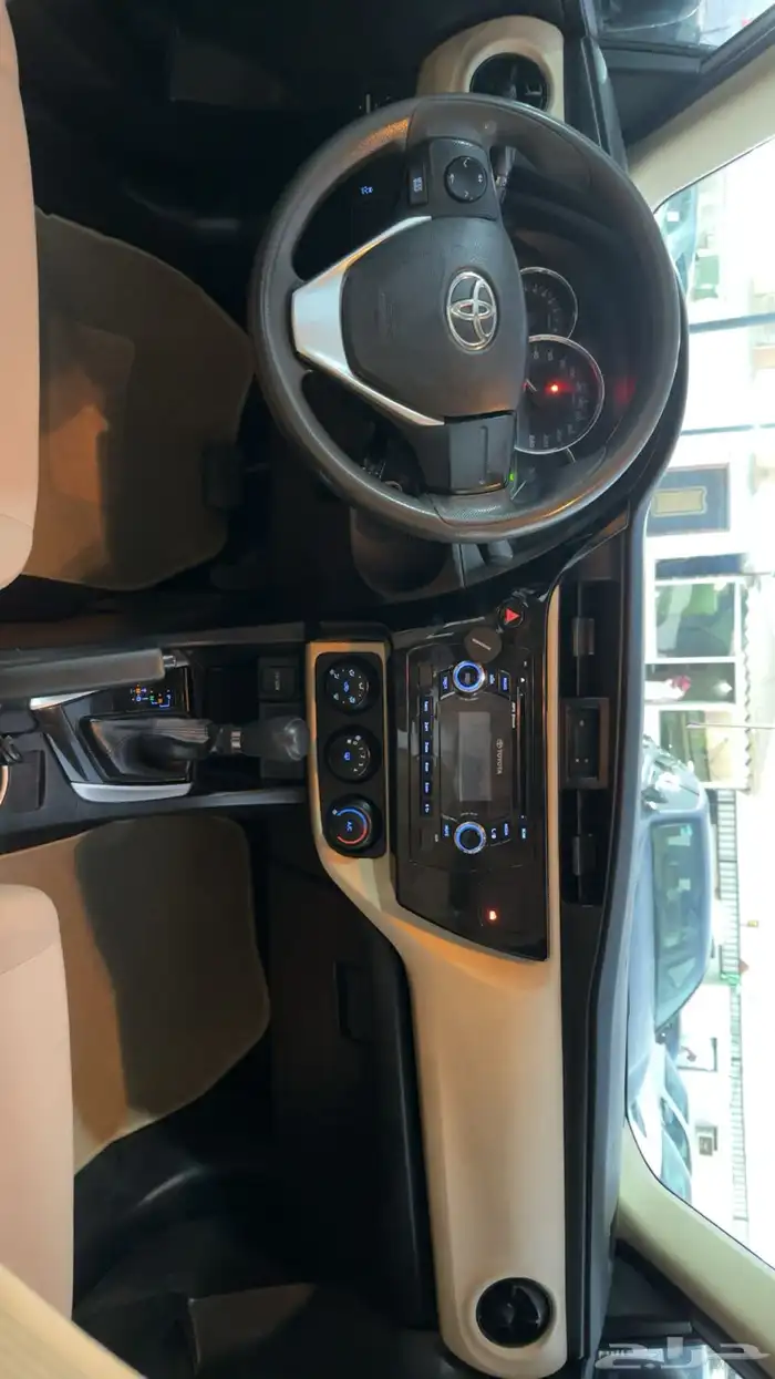 كورولا 2018 xli مطور بحالةالوكالة شرط مرفق تقرير فحص السواط 27