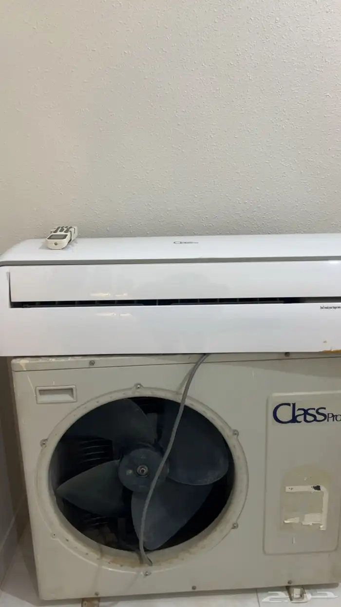 مكيف طن ونص بارد حار مع ريموت 800 0