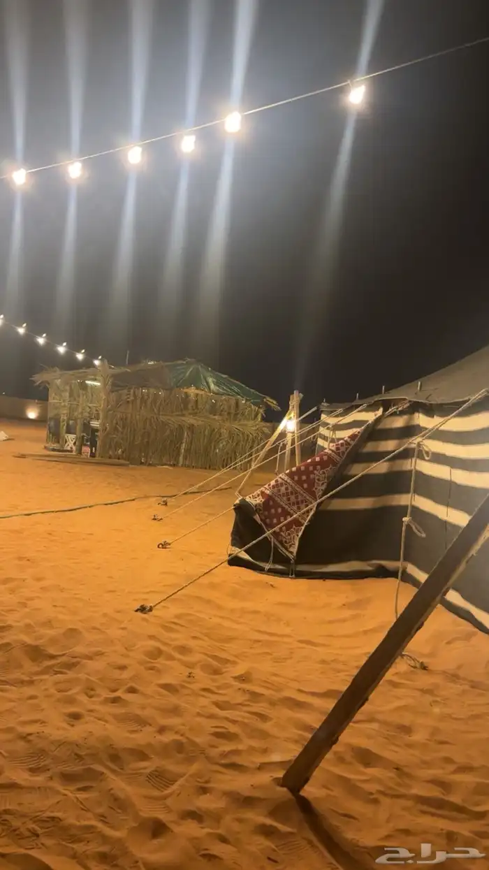 مخيمات التميمي على الرمال الذهبيه في جو عليل 5