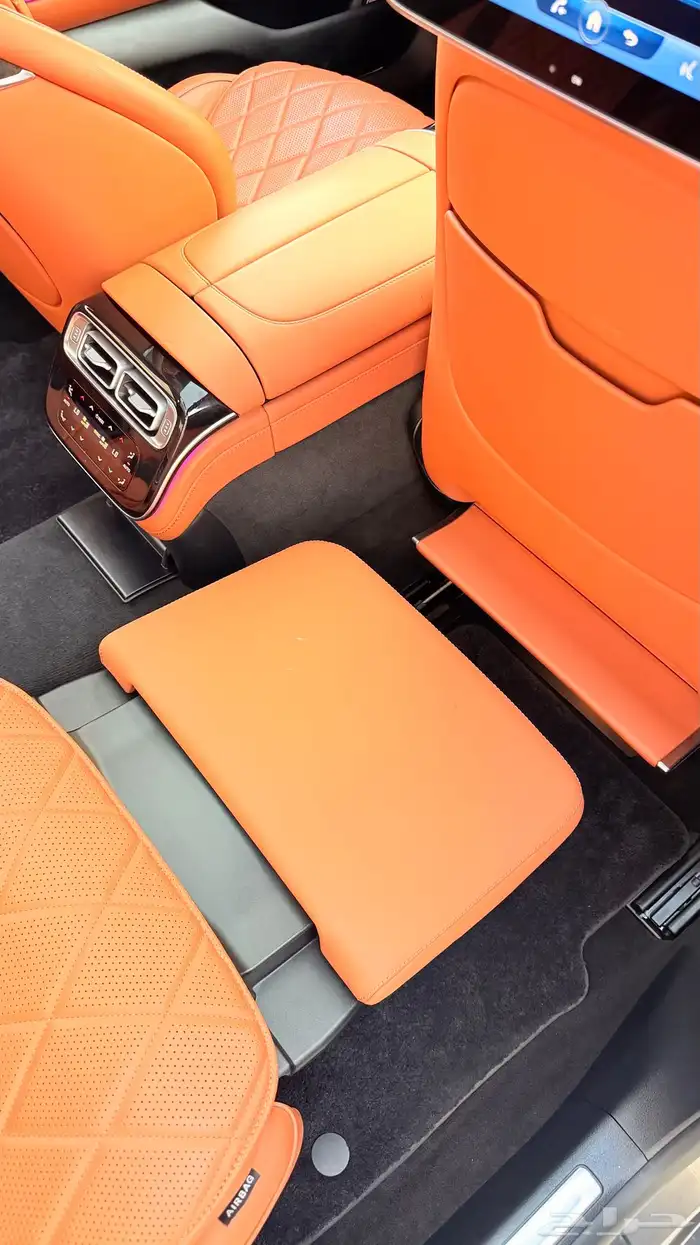 مرسيدس S580L 2021 ( بنزين 8V ) بحالة الوكالة 18