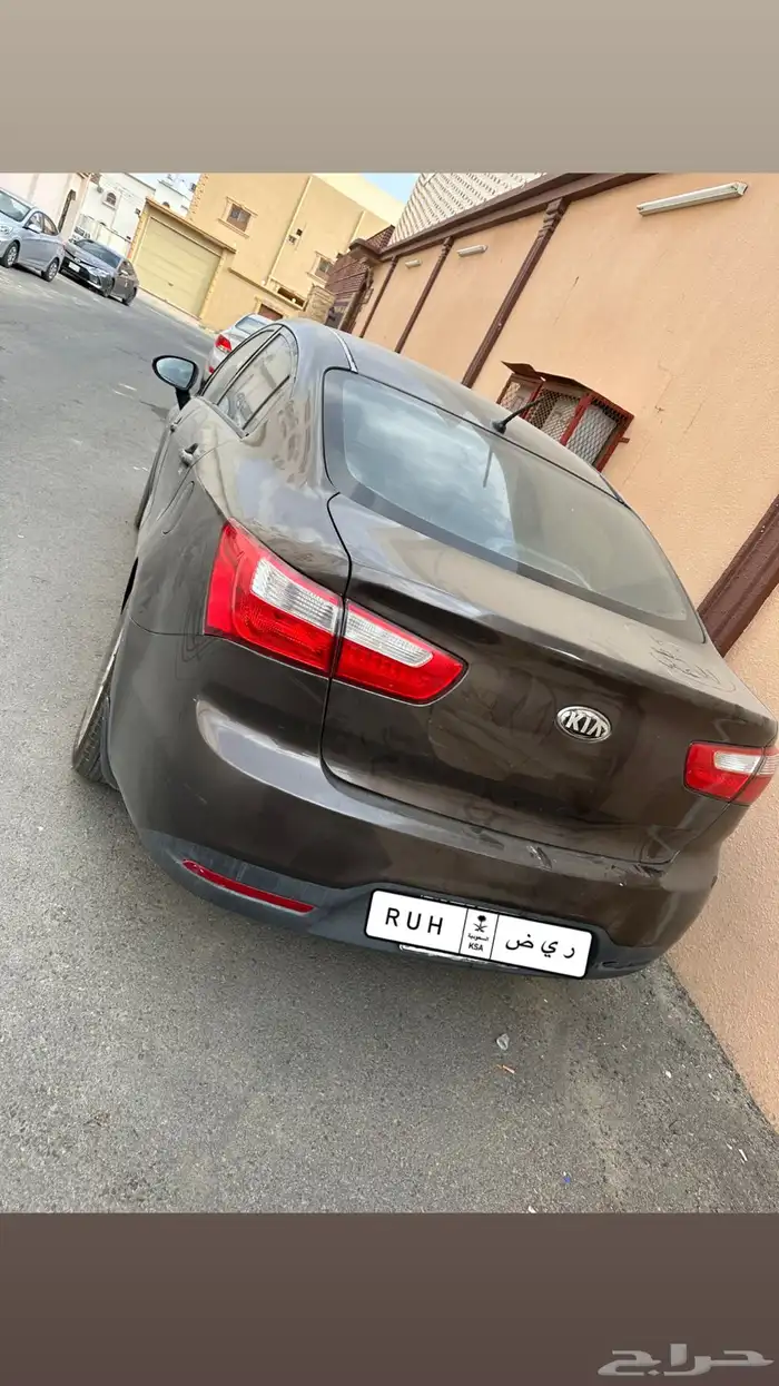 ( للإيجار فقط ) كيا ريو 2013 0