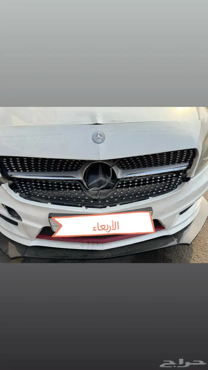 مرسيدس A250 مصدوم خفيف 1