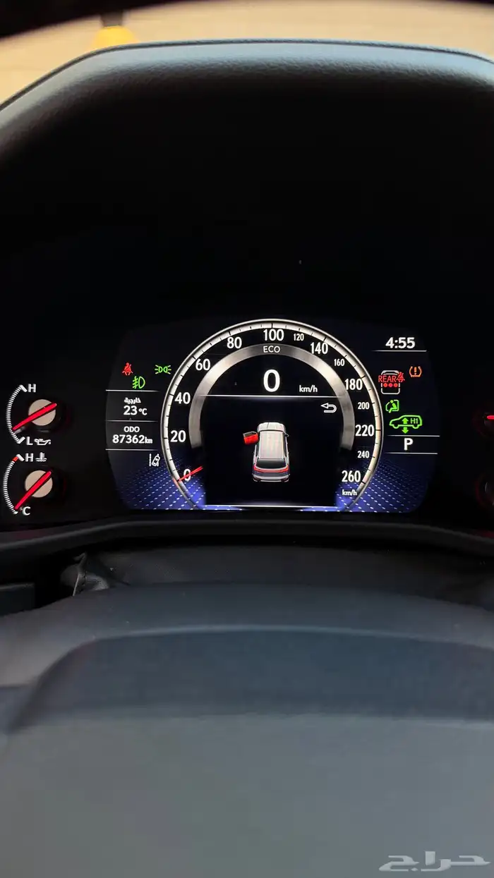 لكزس أف سبورت أسود 19