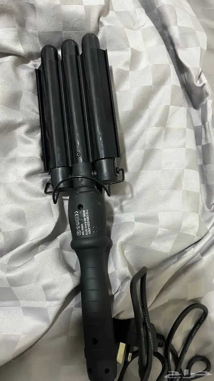 باروني ويفي مموج الشعر الثلاثي   وتكسير شعر 0