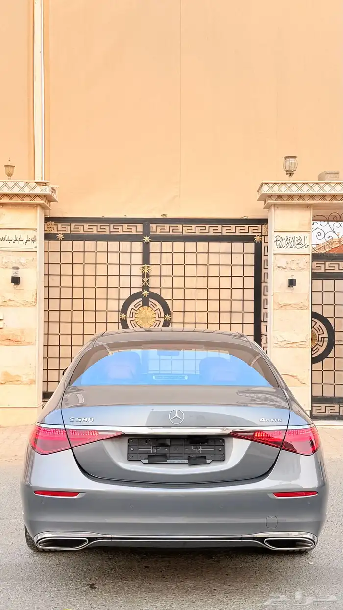 مرسيدس S580L 2021 ( بنزين 8V ) بحالة الوكالة 6