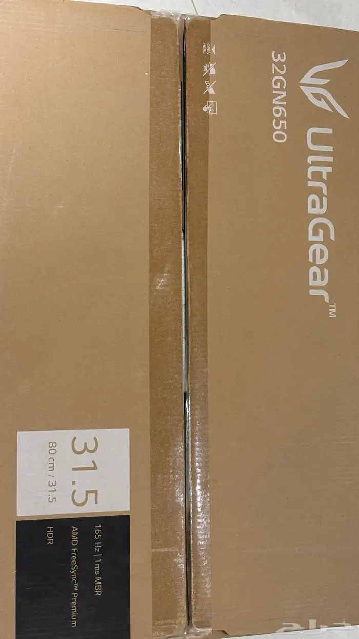 شاشة العاب الترا جير من LG 32 بوصة و 165 هرتز 2k 4