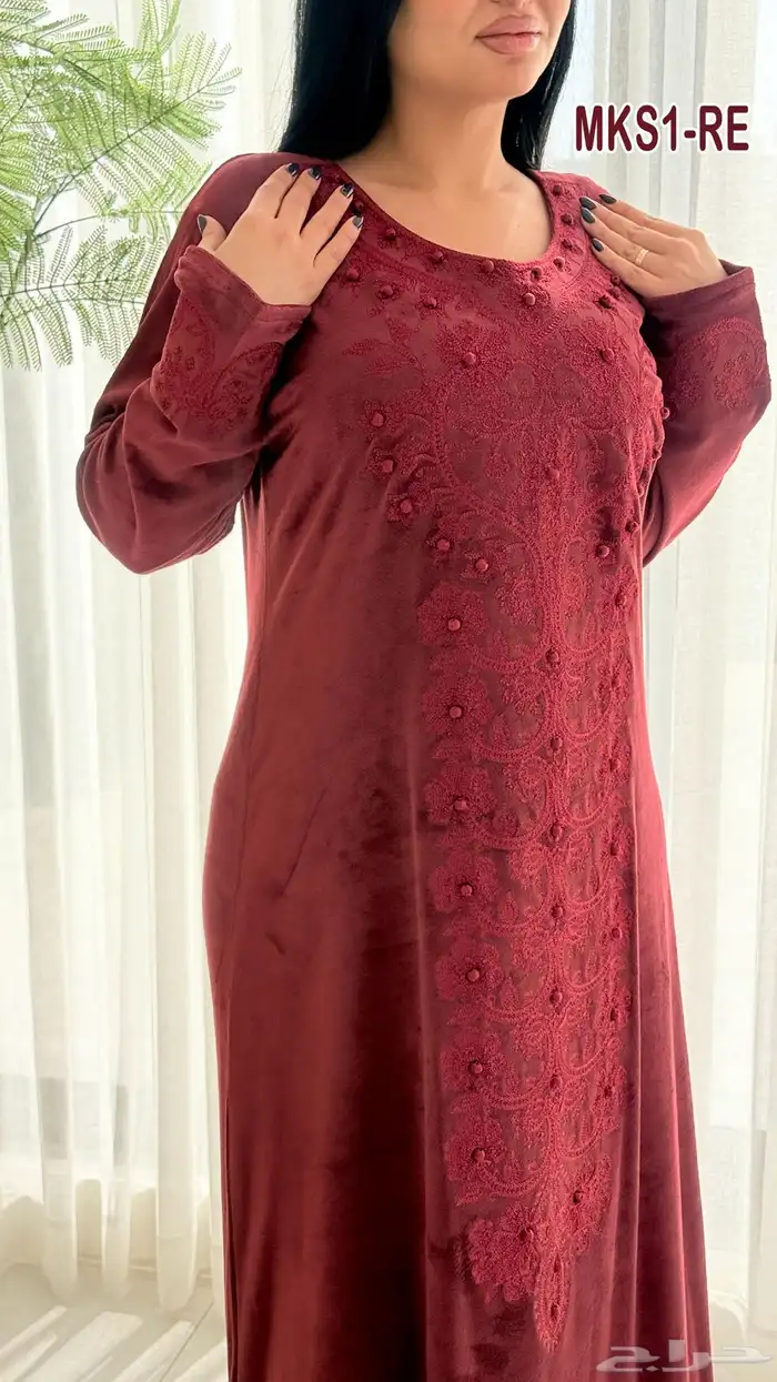 جلابيات مخمل 120  شامل سعر التوصيل والشحن 2