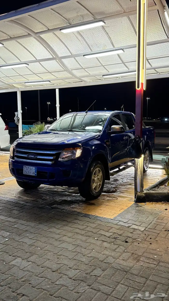 رينجر فورد ديزل دبل 2015 ازرق مجهزه تجهيز بر 9