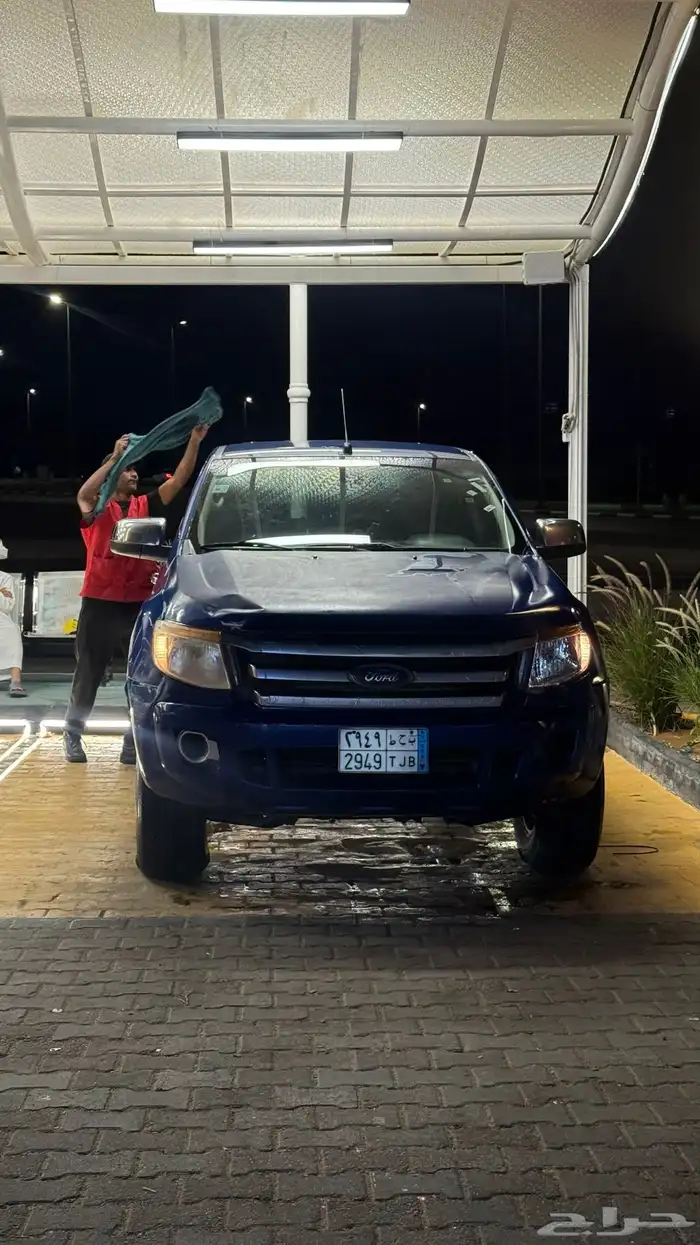 رينجر فورد ديزل دبل 2015 ازرق مجهزه تجهيز بر 6