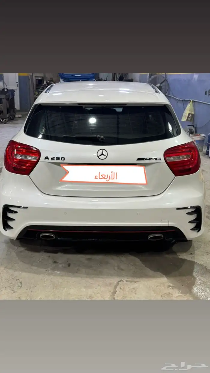 مرسيدس A250 مصدوم خفيف 2