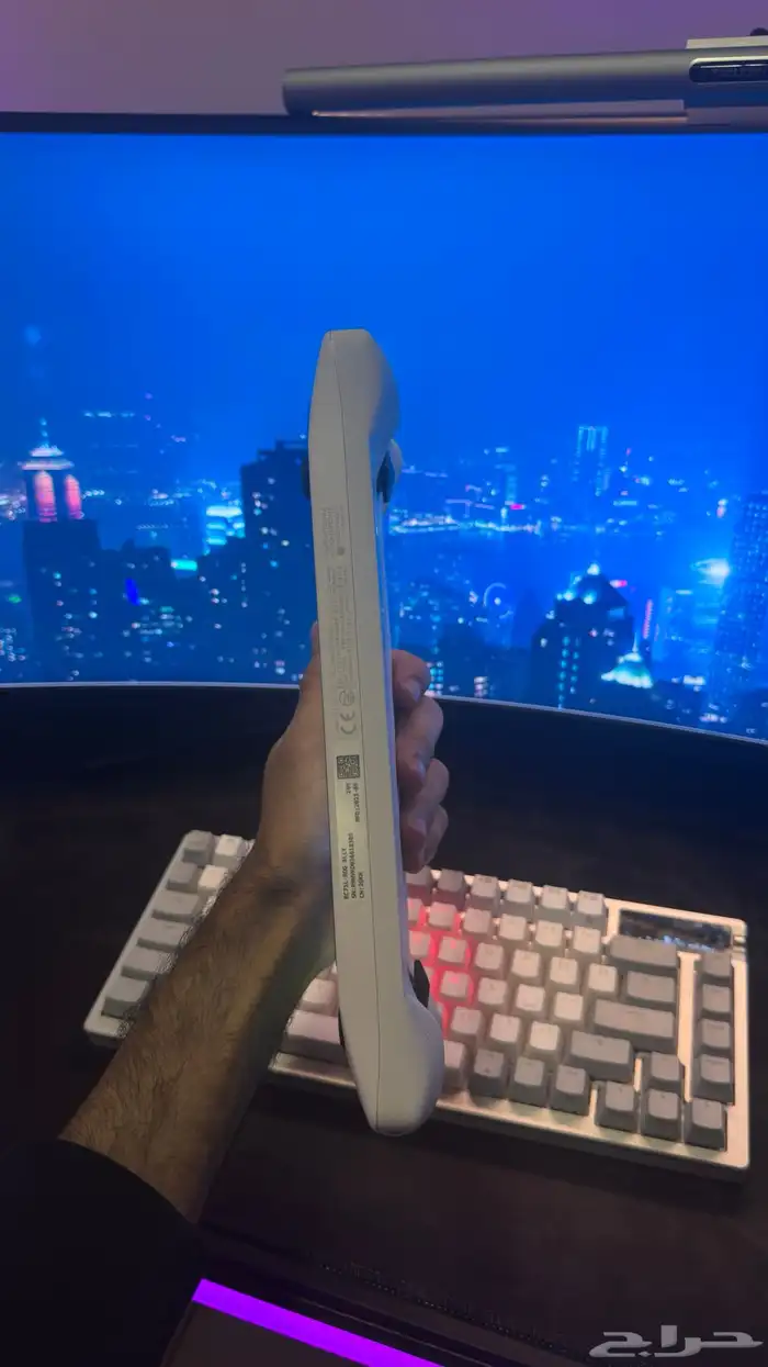 اسوس روق الاي جهاز ألعاب محمول نظيف جدا ضمان ساري 3