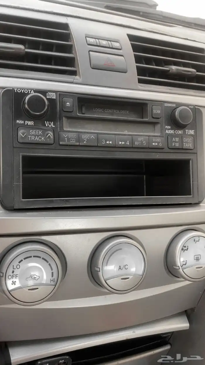 مسجل كست للبدل ب مسجل سيدي والشنطه للبيع ل كامري 2007 2011 3