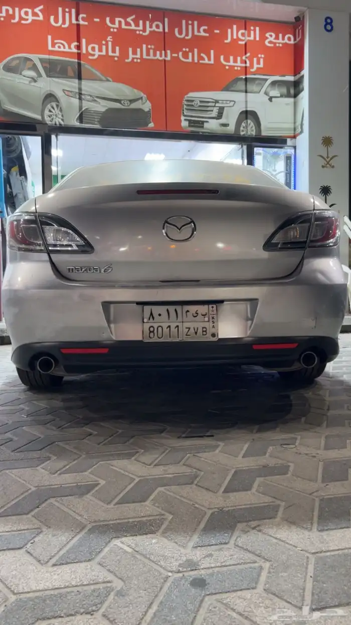 للبيع مازدا 6 سيدان 2012بودي ومحركات باقي وكاله شرط 7