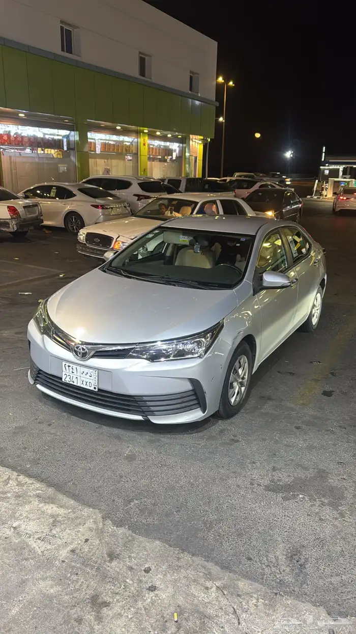 كورولا 2018 وكاله ممشى قليل 1