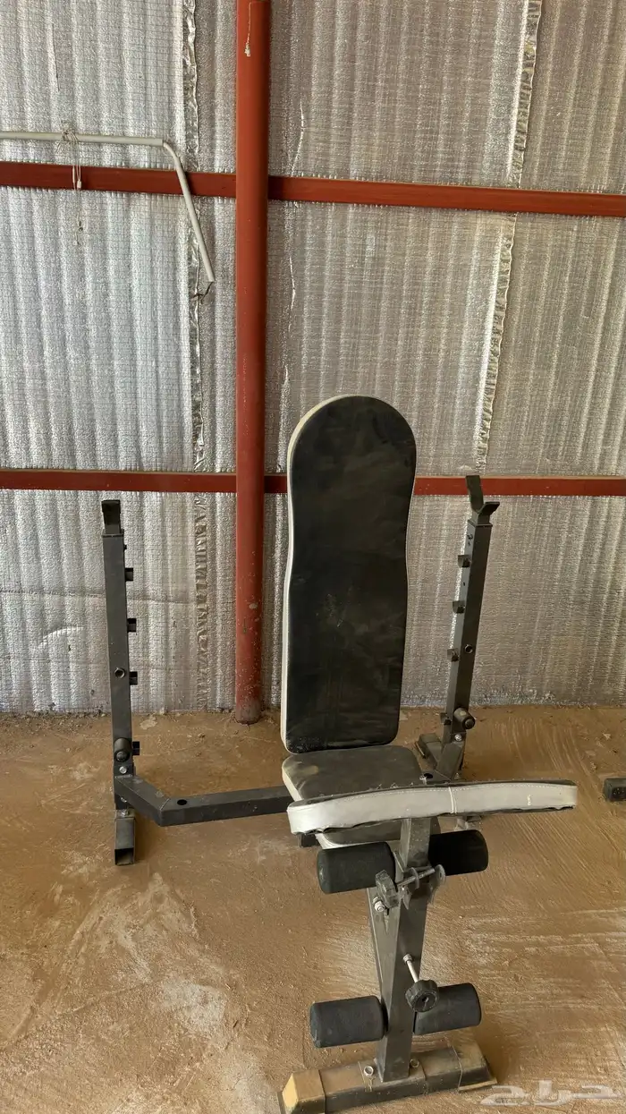 ادوات ودانبل نادي رياضي منزلي متكامل شبه جديده 3