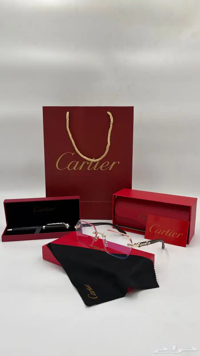 نظارة كارتير   قلم كارتير هدية بجميع ملحقاتهم بأقل سعر 1