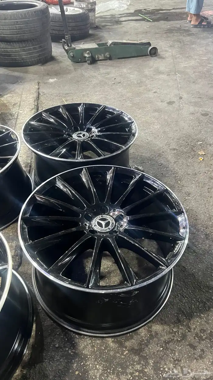 جنوط مرسديس الجوهره مقاس 20 اسود 1