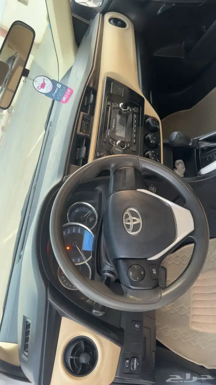 كورولا 2018 xli مطور بحالةالوكالة شرط مرفق تقرير فحص السواط 12