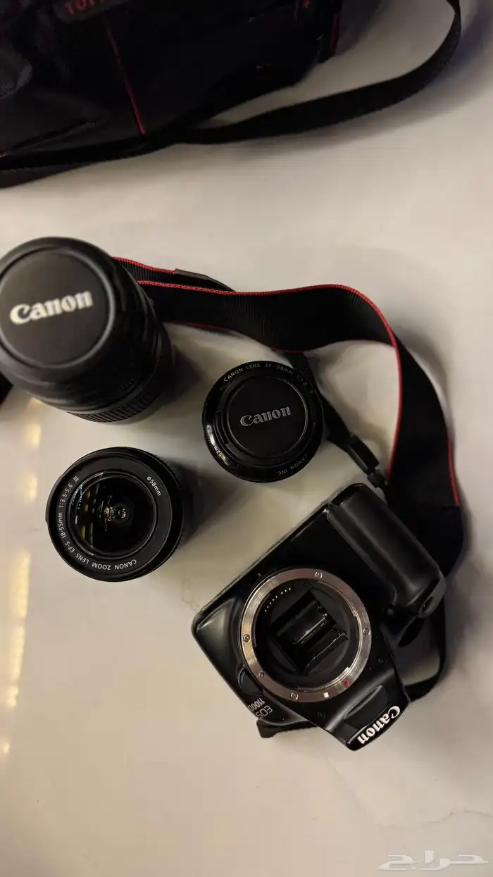 كاميرا كانون 1100D 8