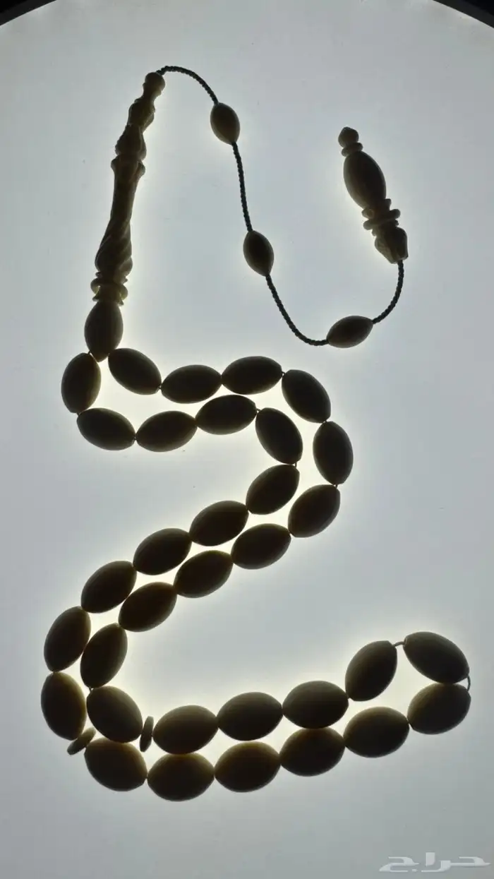 مسباح عاج طبيعي 300 3