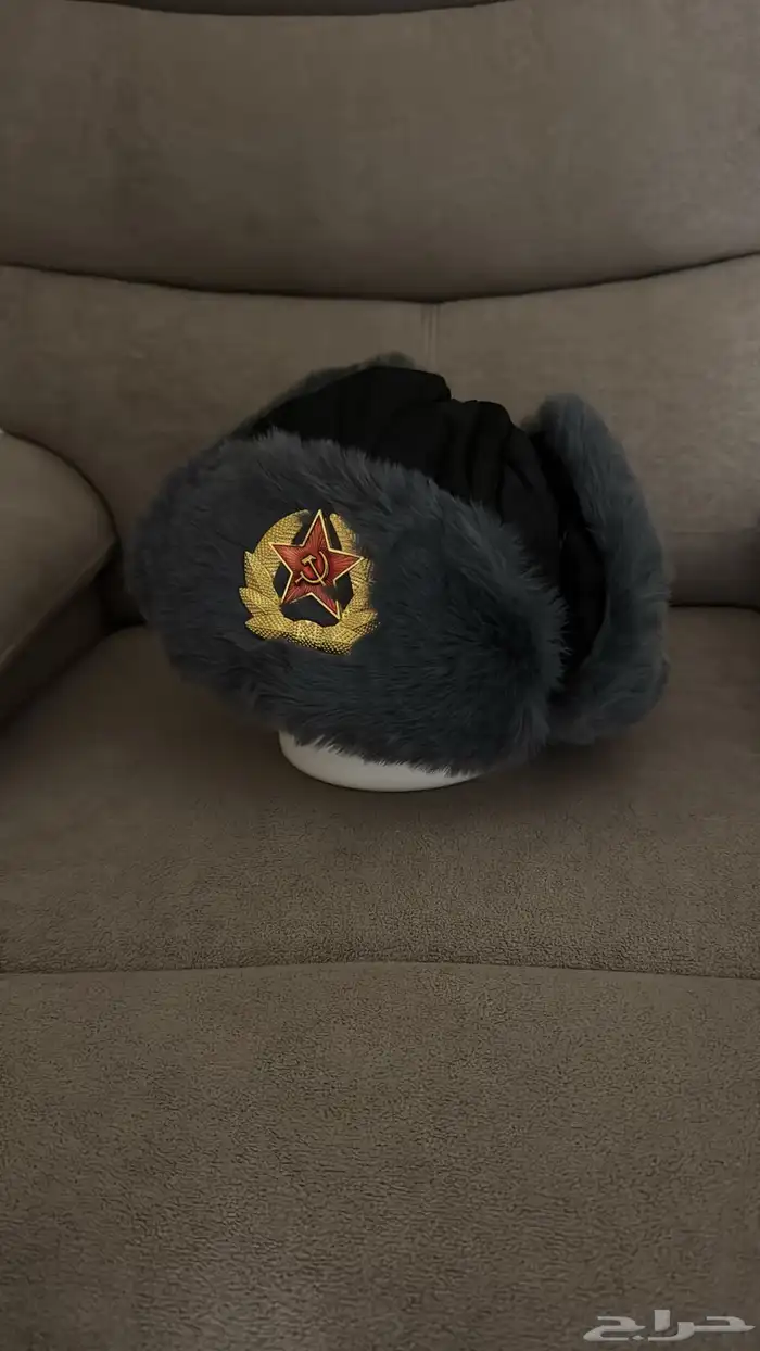 طاقيه اوشانكا السوفيتية ( فرو ) بيشة 1