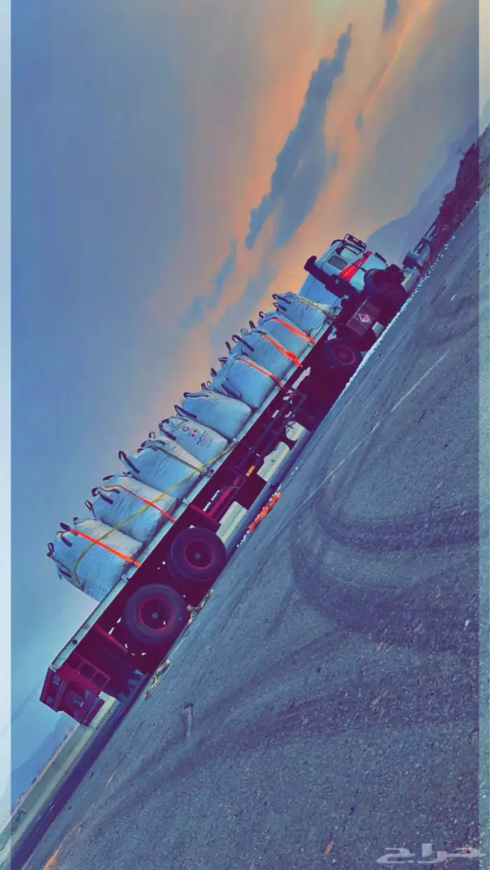 تريله سطحه للنقل 3