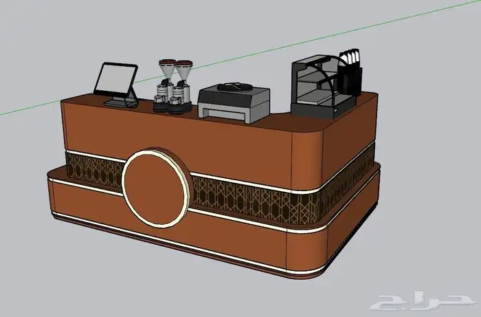 تصميم كشك كريب 0