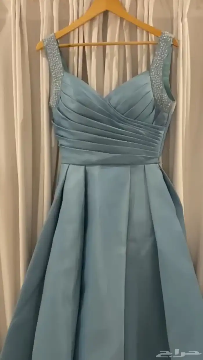 فستان نسائي فخم جدا  مناسب لأم العروس او العريس 0