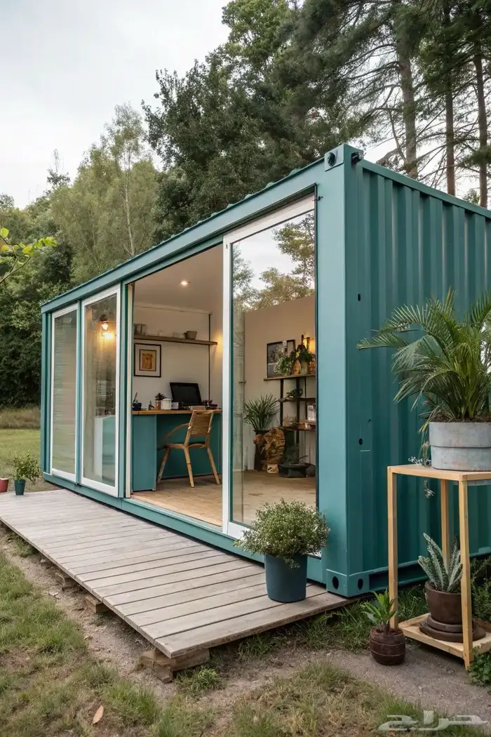 ( كونتينر ) تنفيذ مكاتب مقاهي منازل مجالس   فود ترك 25