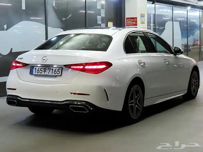 مرسيدس C200 وارد كوري موديل 2025موجودة جاهزة للتصدير 6