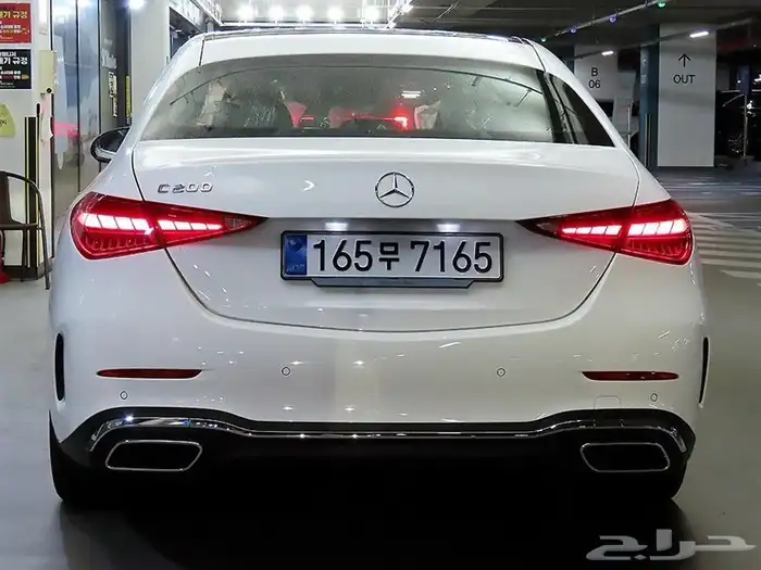 مرسيدس C200 وارد كوري موديل 2025موجودة جاهزة للتصدير 14