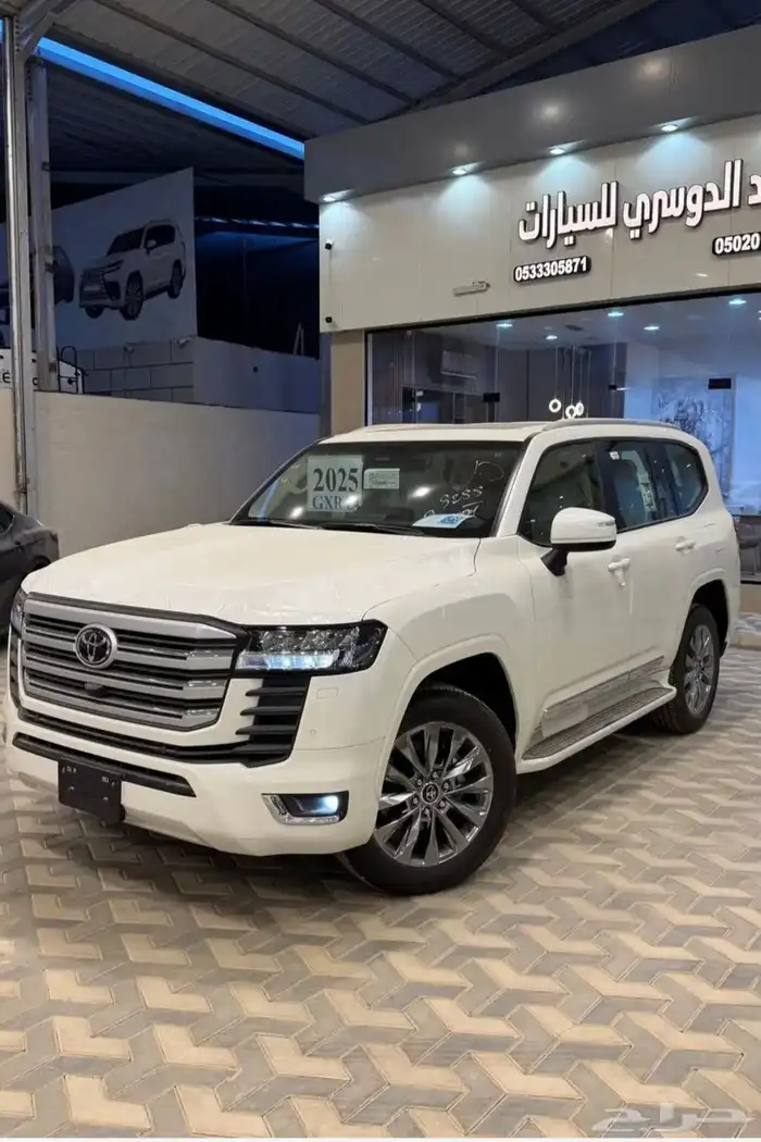 تويوتا جكسار L4 سعودي بنزين ابيض 2025 ( بطاقه جمركيه ) 1