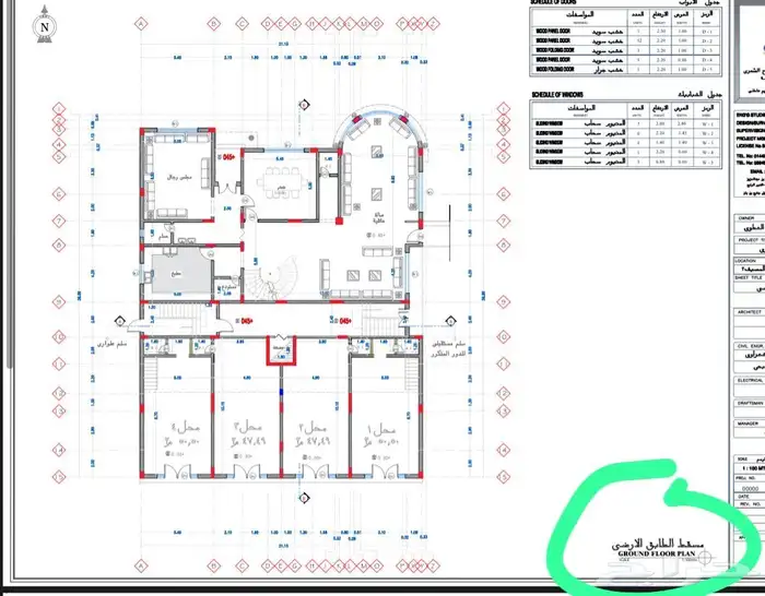 فله للبيع حي المصيف مع اربع محلات تجاريه 2