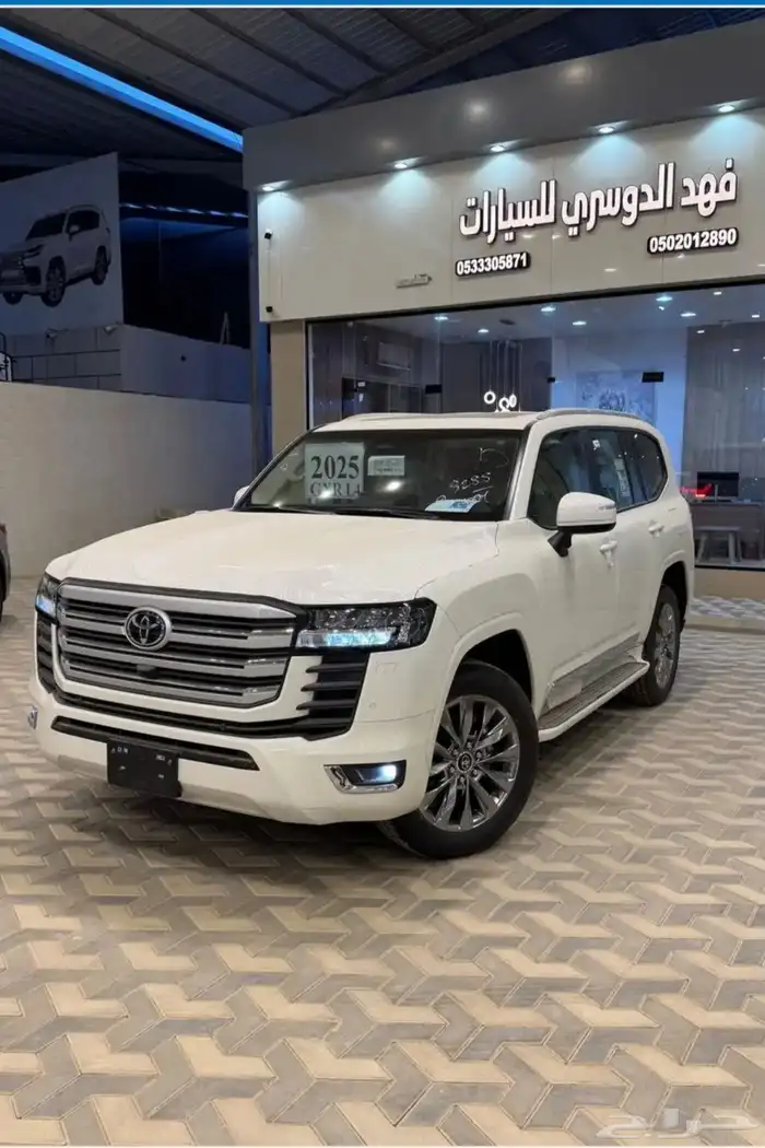 تويوتا جكسار L4 سعودي بنزين ابيض 2025 ( بطاقه جمركيه ) 0