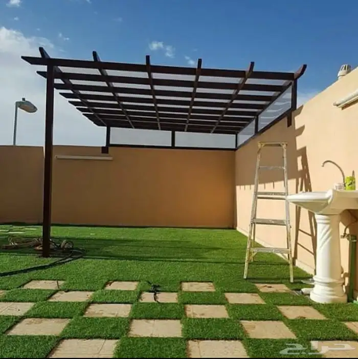 مظلات جلسات شتويه برجولات 12