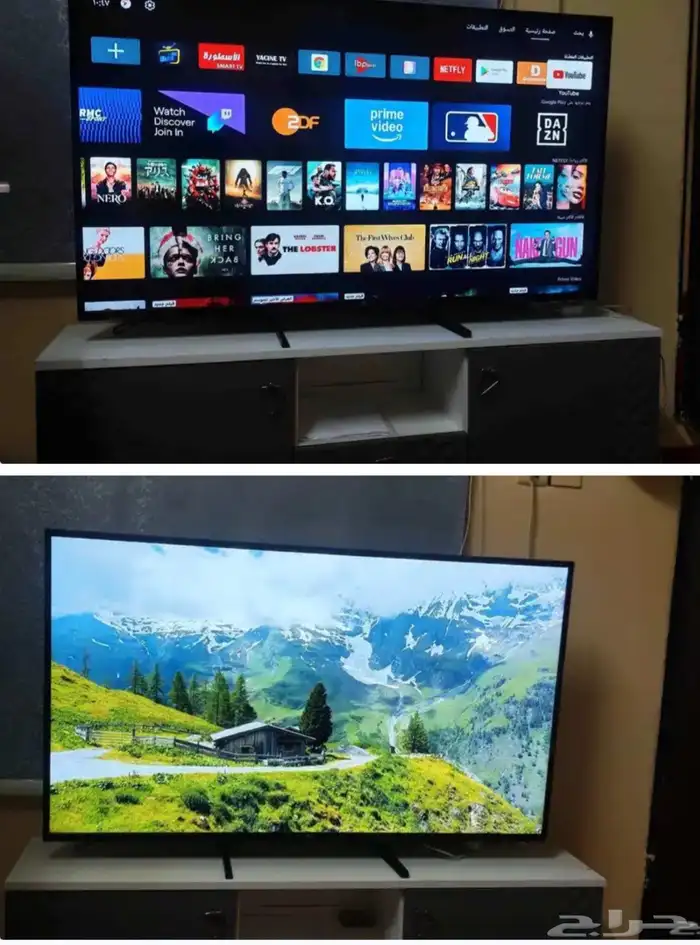 شاشة 55 او 60 بوصة ليست سمارت 0