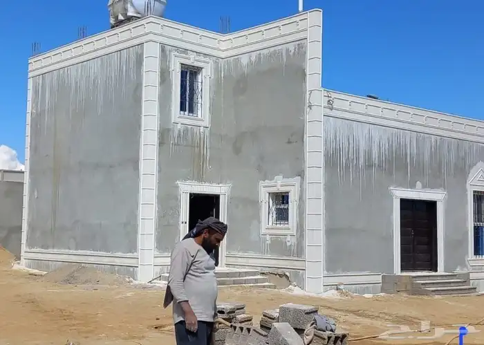 لياسه ملونه كسر رخام حجر بطحاء الرياض ديكورات خارجية 5