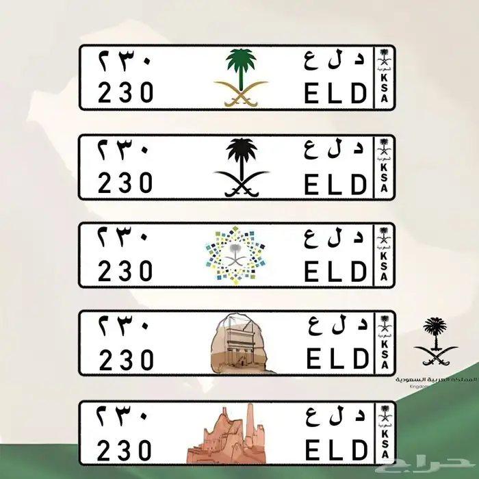 للبيع لوحه مميزه د ل ع 0