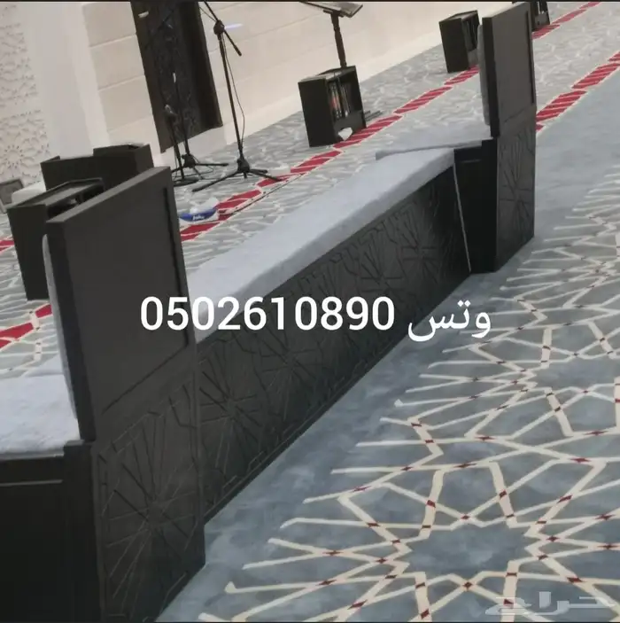 ديكورات مساجد تكايات مسجد  محراب مسجد  منبر 4