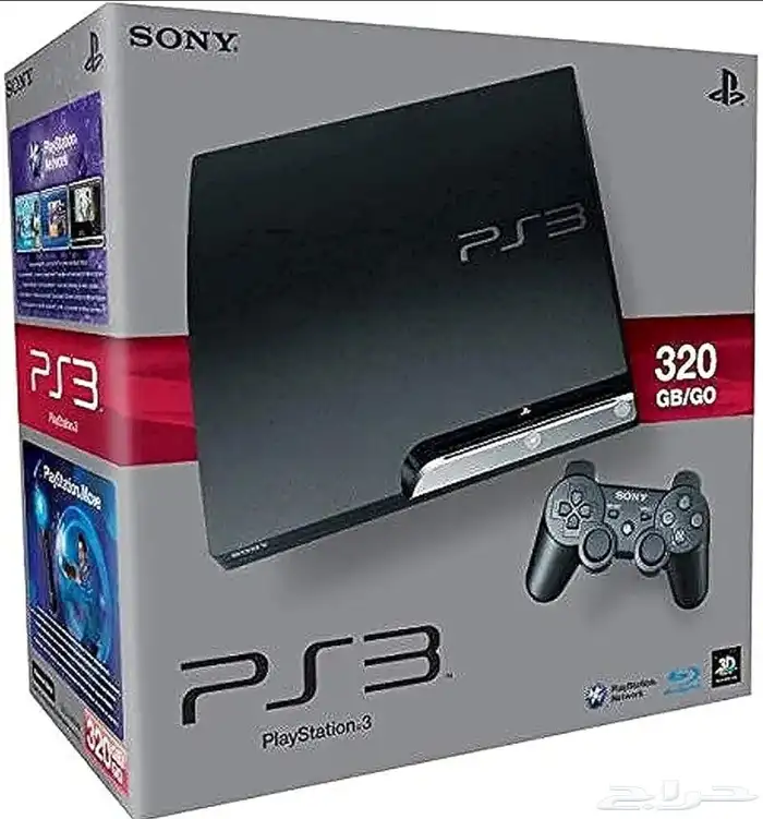 بلاستيشن سوني3 مجدد مع الكرتون وكامل اغراضه وملحقاته 0