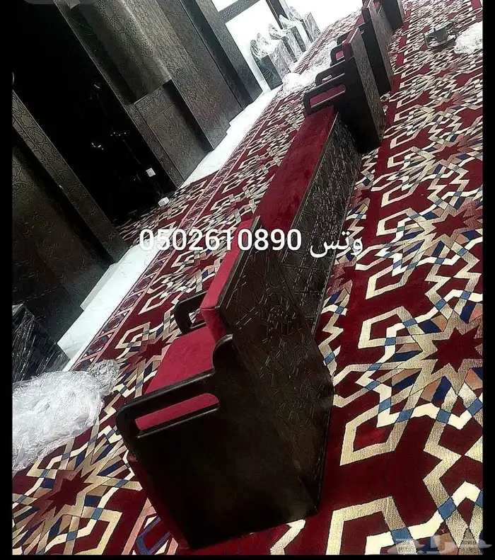 ديكورات مساجد تكايات مسجد  محراب مسجد  منبر 8