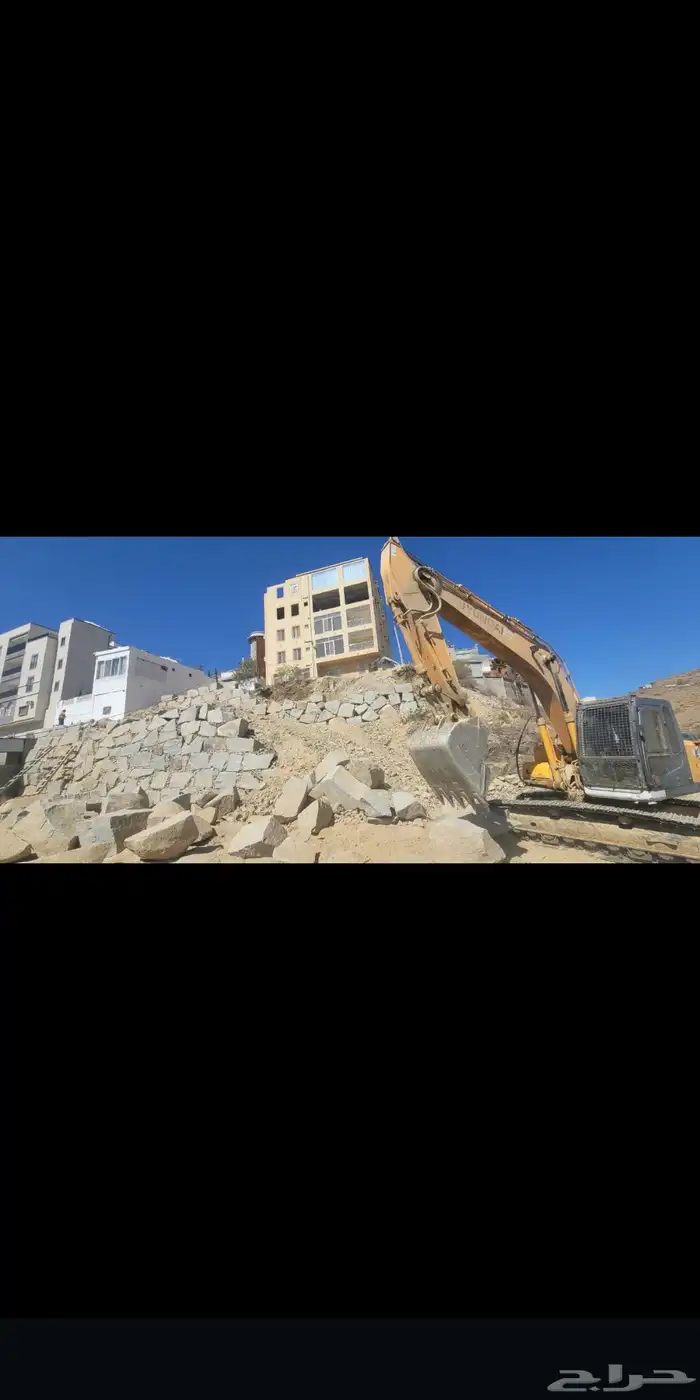 بنيان حجر. كبير. وتلبيس حجر مسفرة وحجر تنومه 2