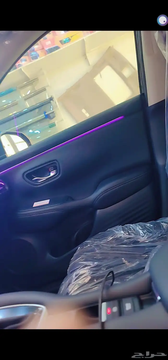 تركيب لد داخلي على هوندا zrv.مودل 2026 0