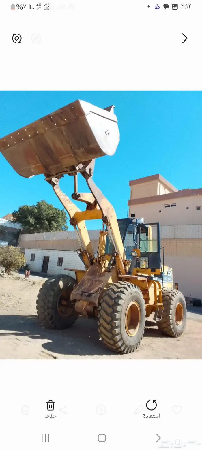 شيول كمللبيع شيول كوماتسو حجم 320 داش ون موديل 97 بطاقة جمرك 5