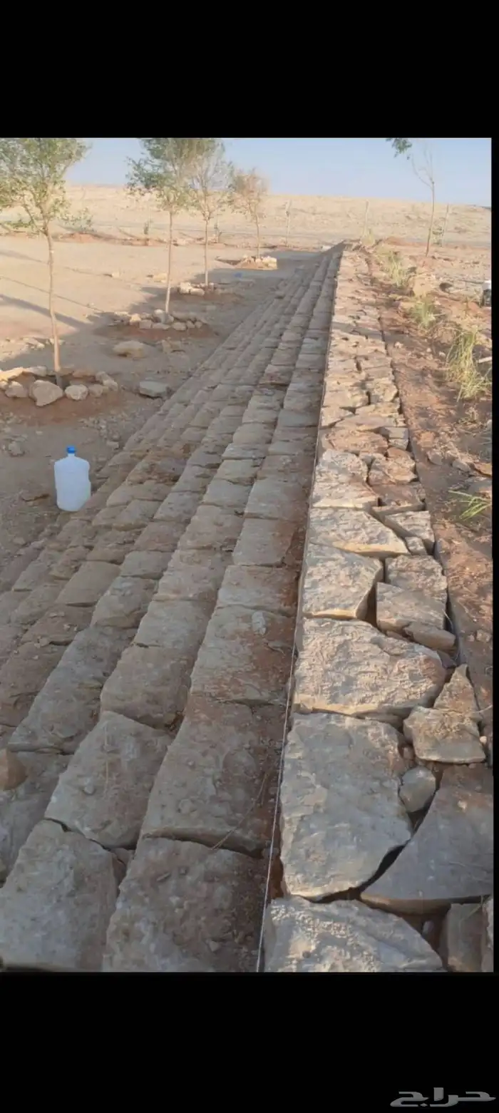 لأعمال وتوريد الحجر وأعمال الطين توريد 9