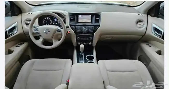 نيسان باثفايندر (Nissan Pathfinder) بيضاء اللون موديل 2014 9
