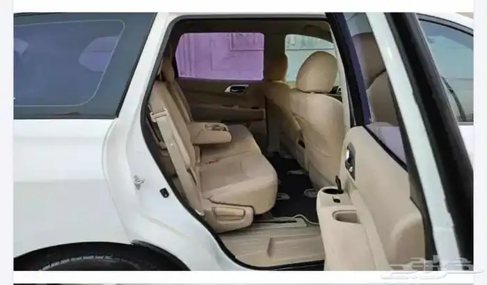 نيسان باثفايندر (Nissan Pathfinder) بيضاء اللون موديل 2014 8