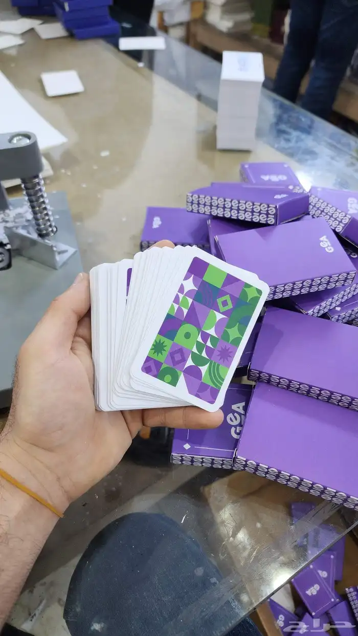 طباعة بلوت اوراق لعب 1