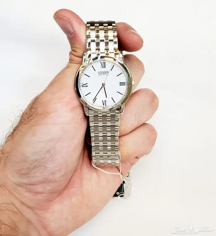 ساعة يابانية رقيقة جداكلاسيكية تشتغل بدون بطارية مستوردة 4